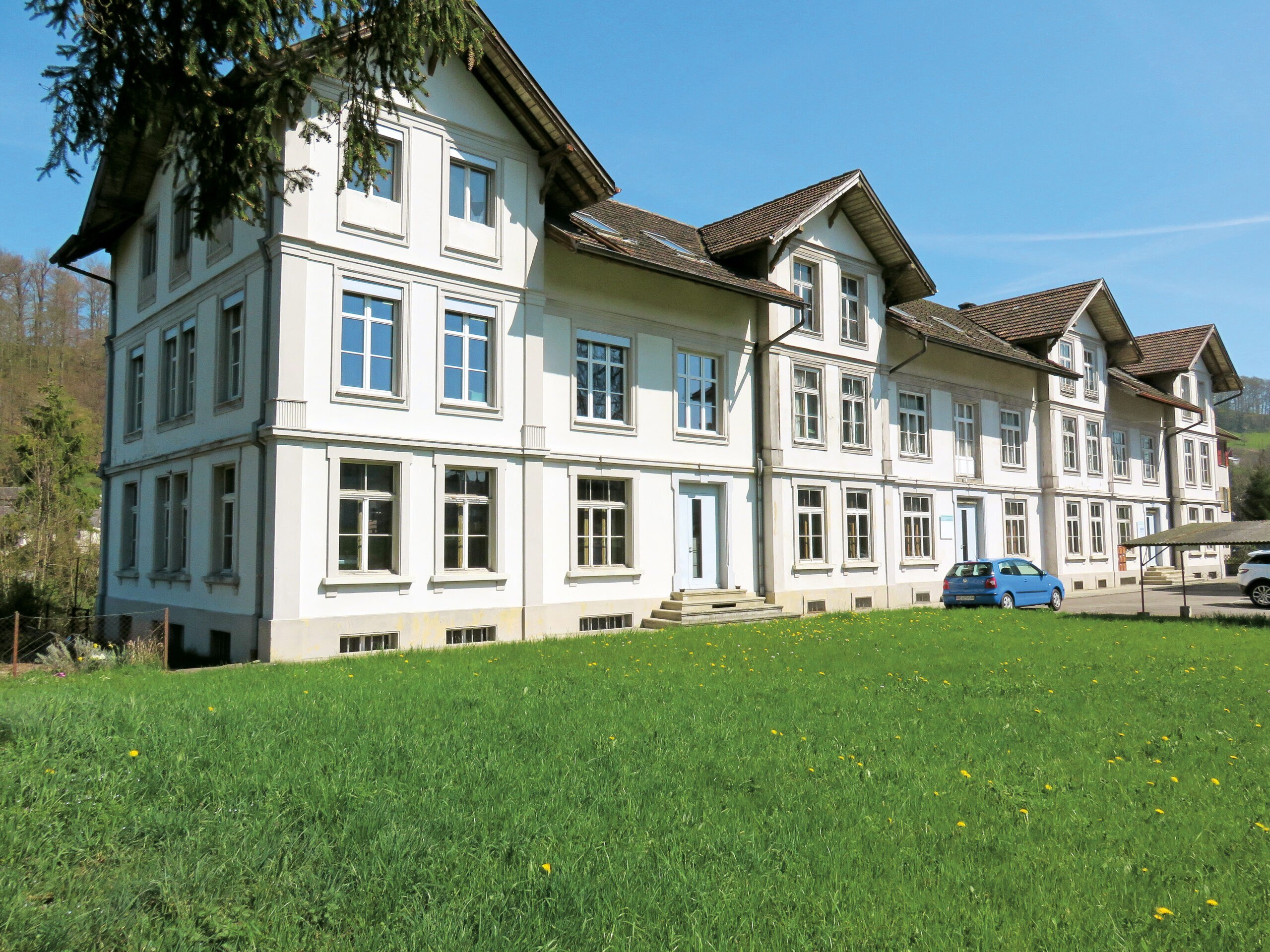 Huttwil, altes Fabrikgebäude