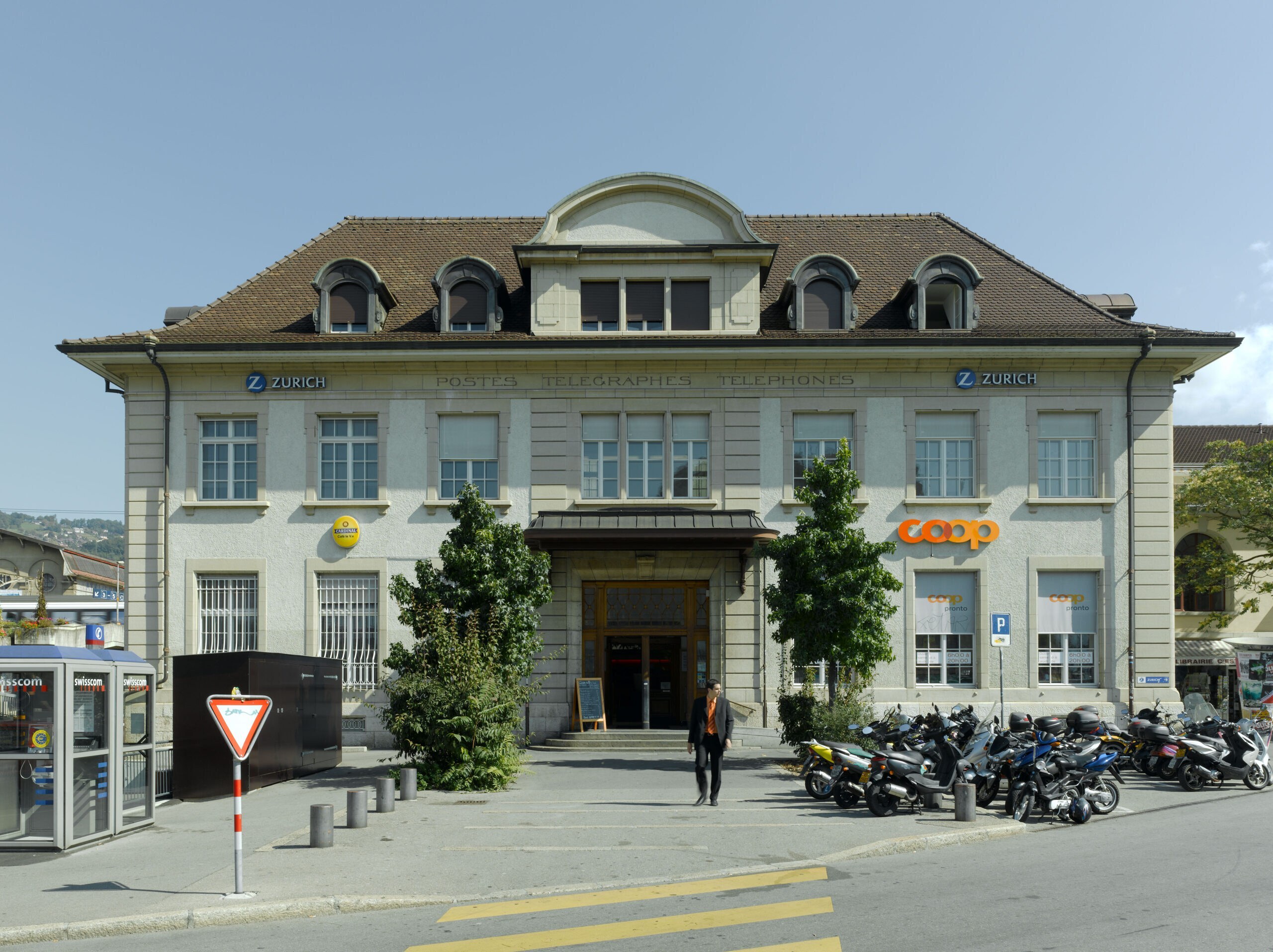 Vevey, Geschäftshaus